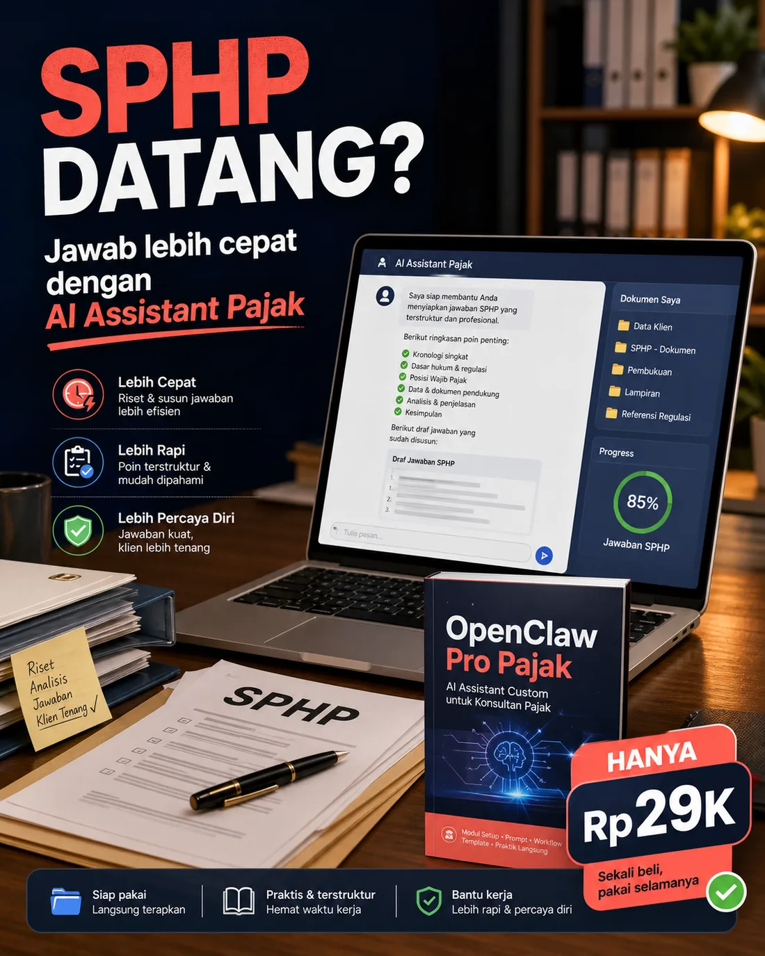 Preview OpenClaw Pro Pajak